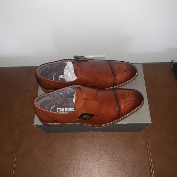 Men Stacy Adams Duncan Dress Shoes - Picture 6 of 6